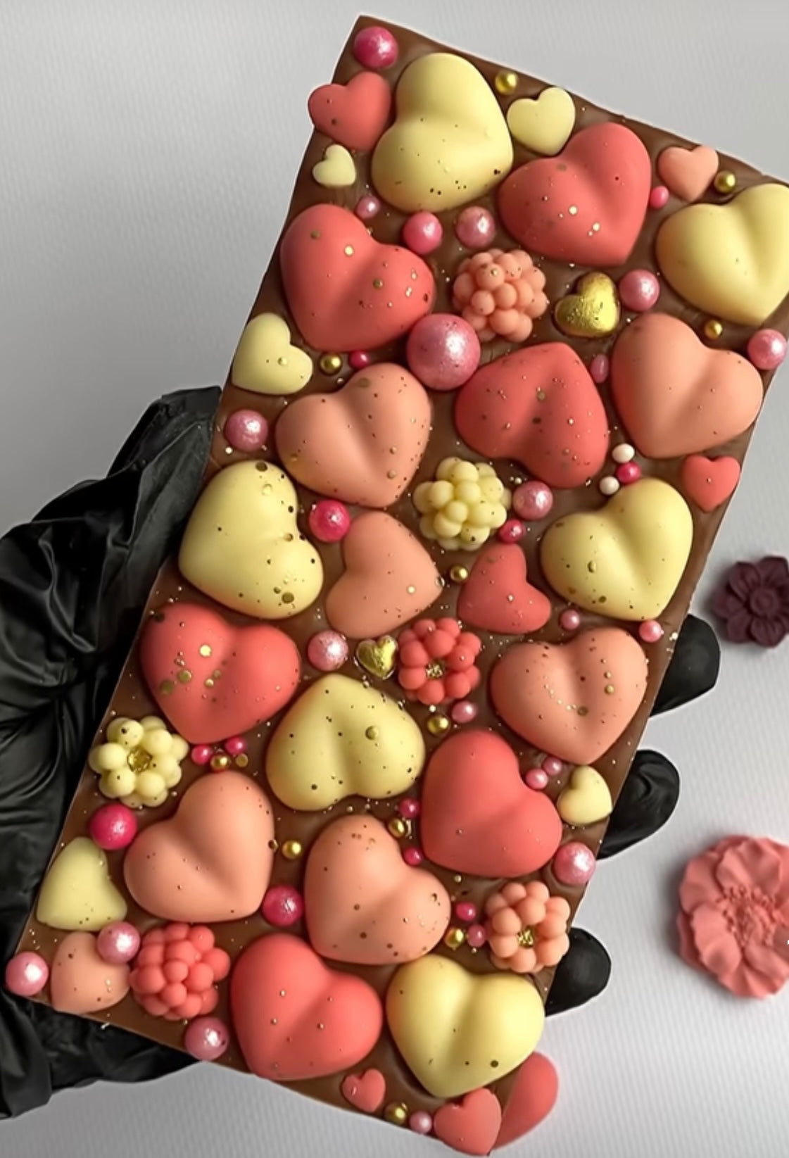 Tablette chocolat love