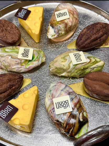 ترومب لويل فستق / صخر بندق / مانجو 🥭 / جبنة 🧀 / قهوة / كاكاو / توت بري / كابتشينو